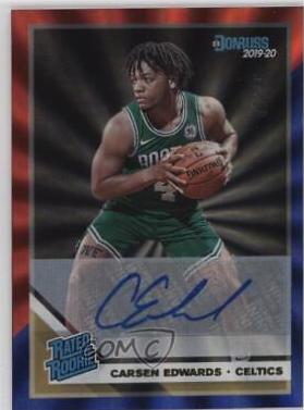 Carsen Edwards [Signature Red, Blue Laser] #231