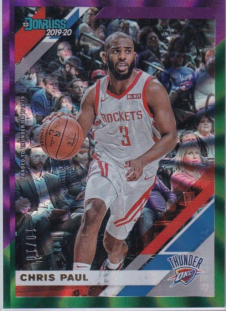 Chris Paul [Purple, Green Laser] #77