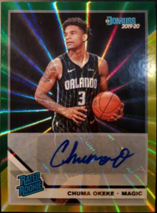 Chuma Okeke [Green, Yellow Laser] #215