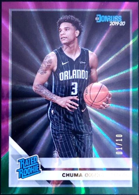 Chuma Okeke [Purple, Green Laser] #215