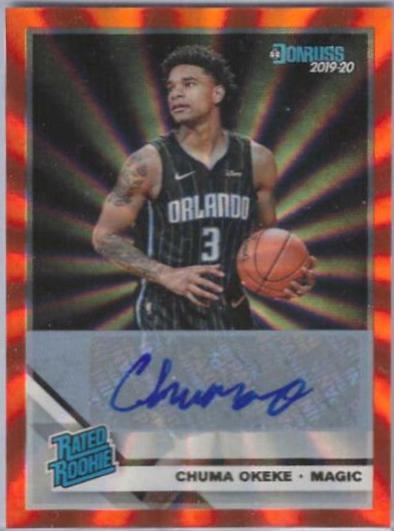 Chuma Okeke [Signature Orange Laser] #215