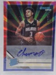 Chuma Okeke [Signature Red, Blue Laser] #215