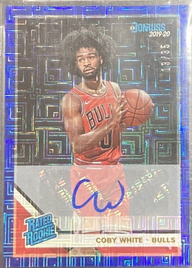 Coby White [Signature Blue Infinite] #206
