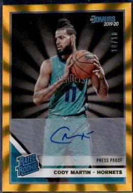 Cody Martin [Signature Gold Infinite] #233