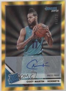 Cody Martin [Signature Press Proof Gold Laser] #233