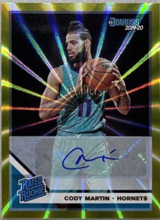Cody Martin [Signature Yellow Laser] #233