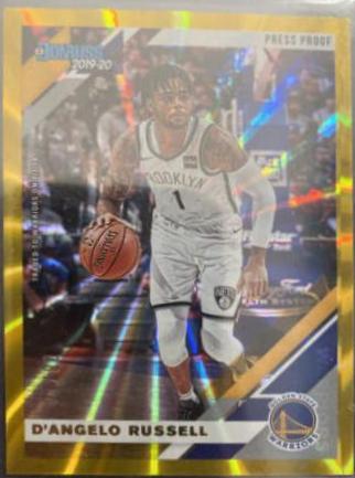 D'Angelo Russell [Press Proof Gold Laser] #21