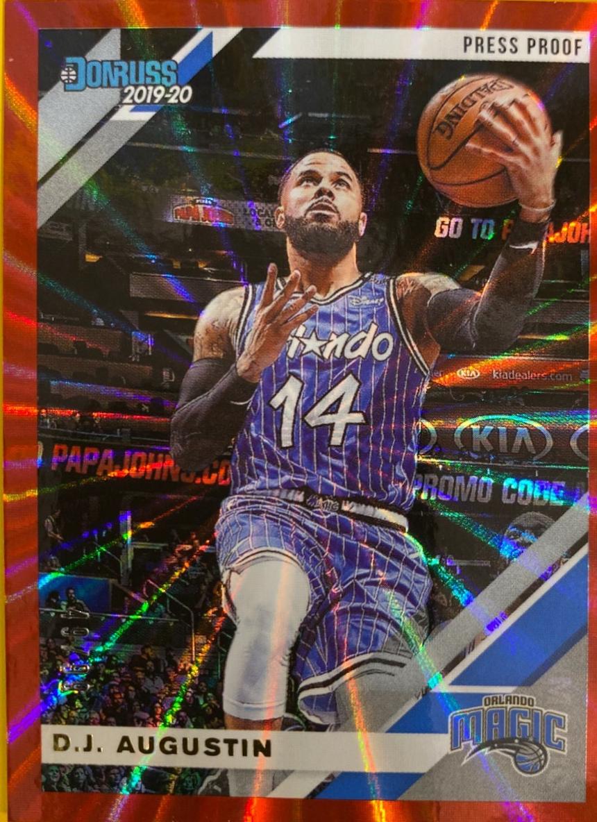 D. J. Augustin [Press Proof Red Laser] #147