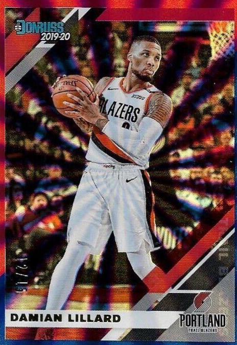 Damian Lillard [Red, Blue Laser] #163
