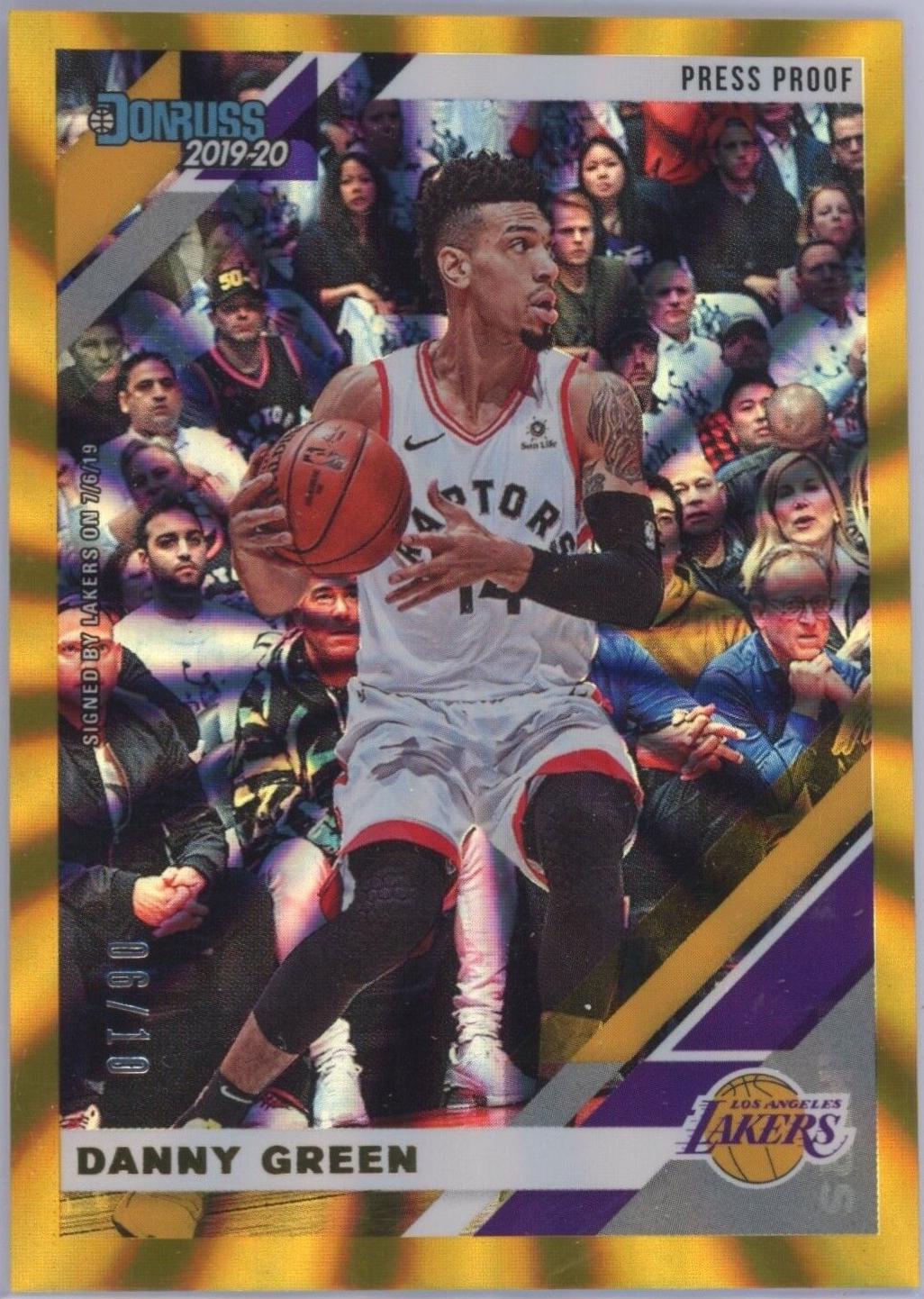 Danny Green [Press Proof Gold Laser] #185
