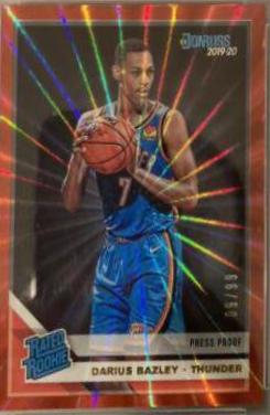 Darius Bazley [Press Proof Red Laser] #249