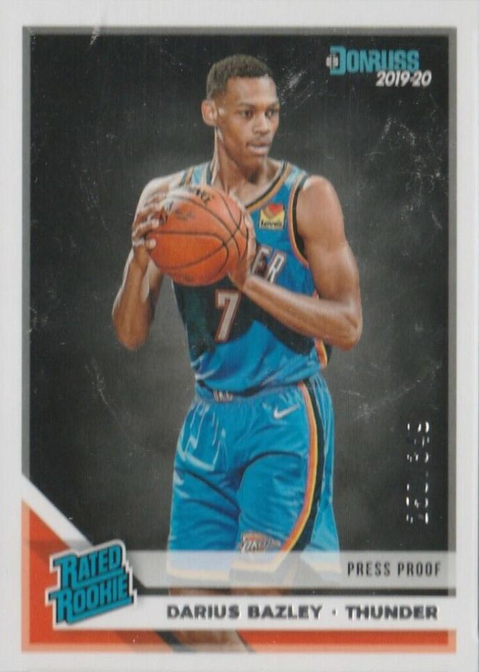 Darius Bazley [Press Proof Silver] #249