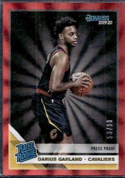 Darius Garland [Press Proof Red Laser] #250