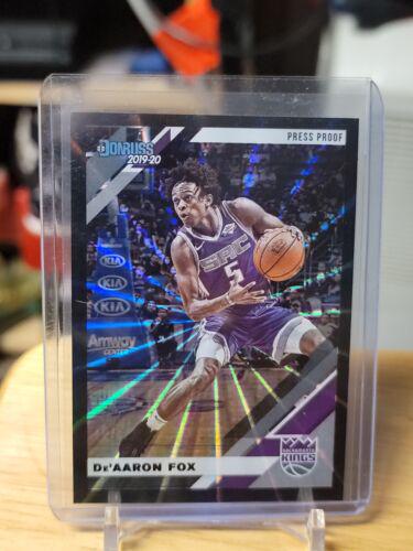 De'Aaron Fox [Press Proof Gold Laser] #173