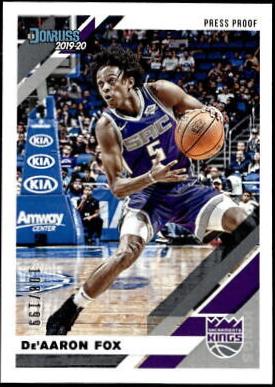 De'Aaron Fox [Press Proof Purple] #173
