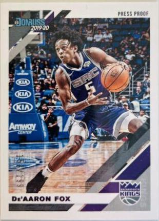 De'Aaron Fox [Press Proof Silver] #173