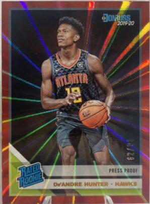 De'Andre Hunter [Press Proof Red Laser] #204