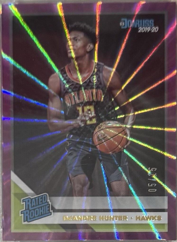 De'Andre Hunter [Purple Laser] #204