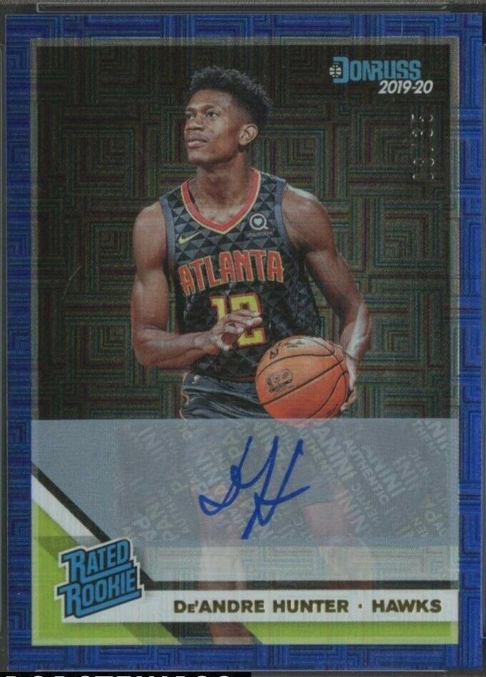 De'Andre Hunter [Signature Blue Infinite] #204
