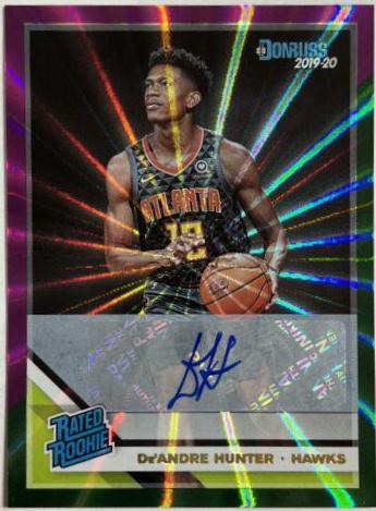 De'Andre Hunter [Signature Purple, Green Laser] #204