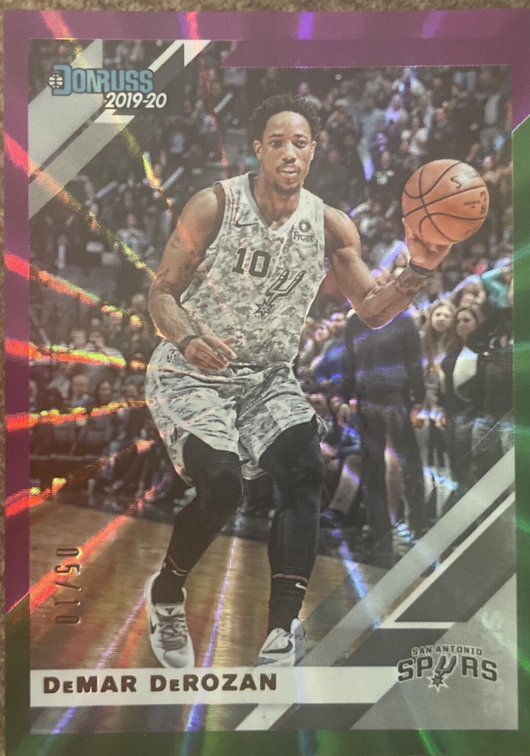 DeMar DeRozan [Purple, Green Laser] #177