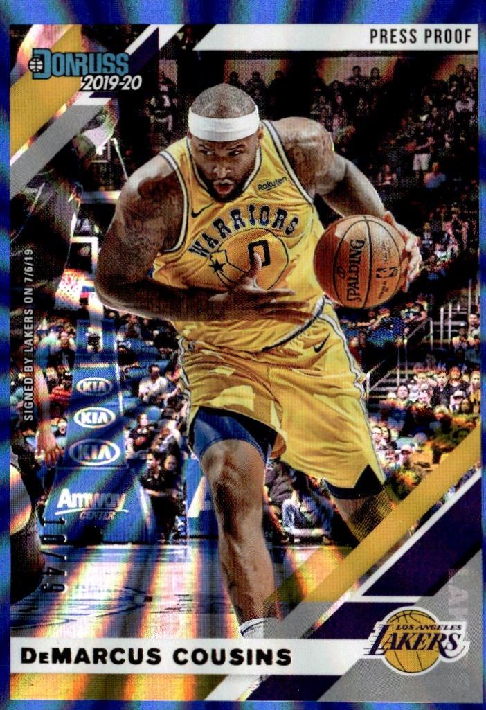 DeMarcus Cousins [Red, Blue Laser] #65