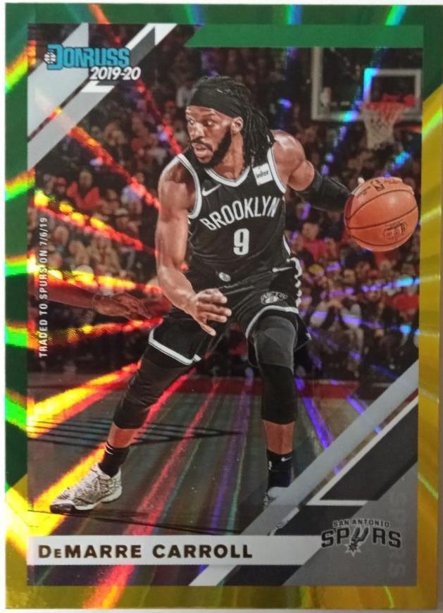 DeMarre Carroll [Green, Yellow Laser] #17