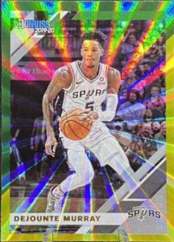 Dejounte Murray [Green, Yellow Laser] #180