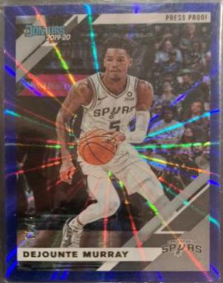Dejounte Murray [Press Proof Blue Laser] #180