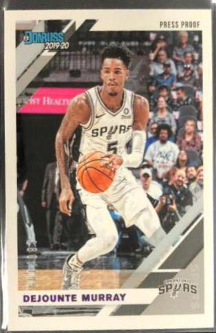 Dejounte Murray [Press Proof Purple] #180