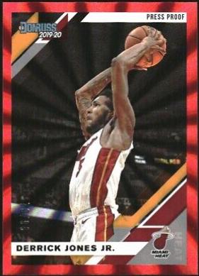 Derrick Jones Jr.  [Press Proof Red Laser] #108