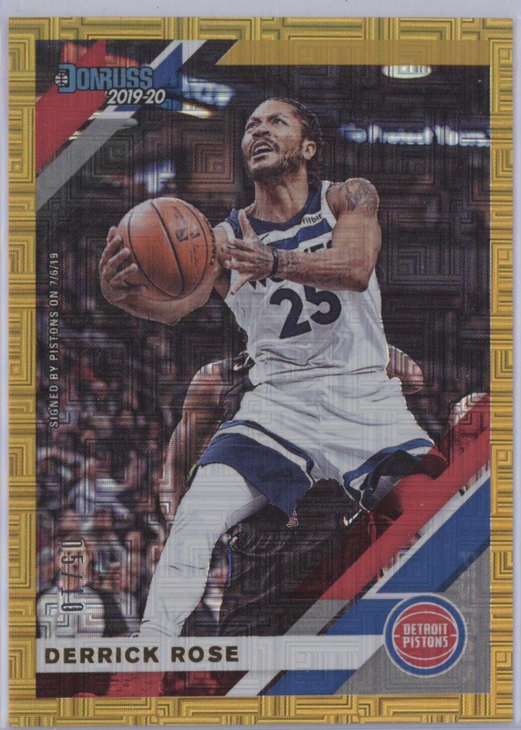 Derrick Rose [Gold Infinite] #121