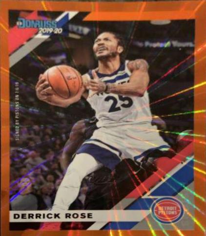 Derrick Rose [Orange Laser] #121