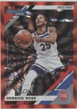 Derrick Rose [Press Proof Red Laser] #121