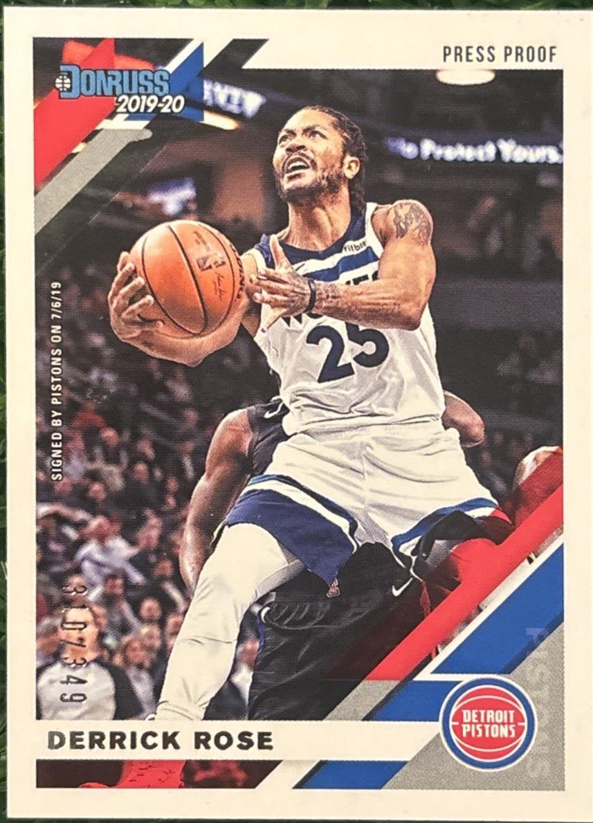 Derrick Rose [Press Proof Silver] #121