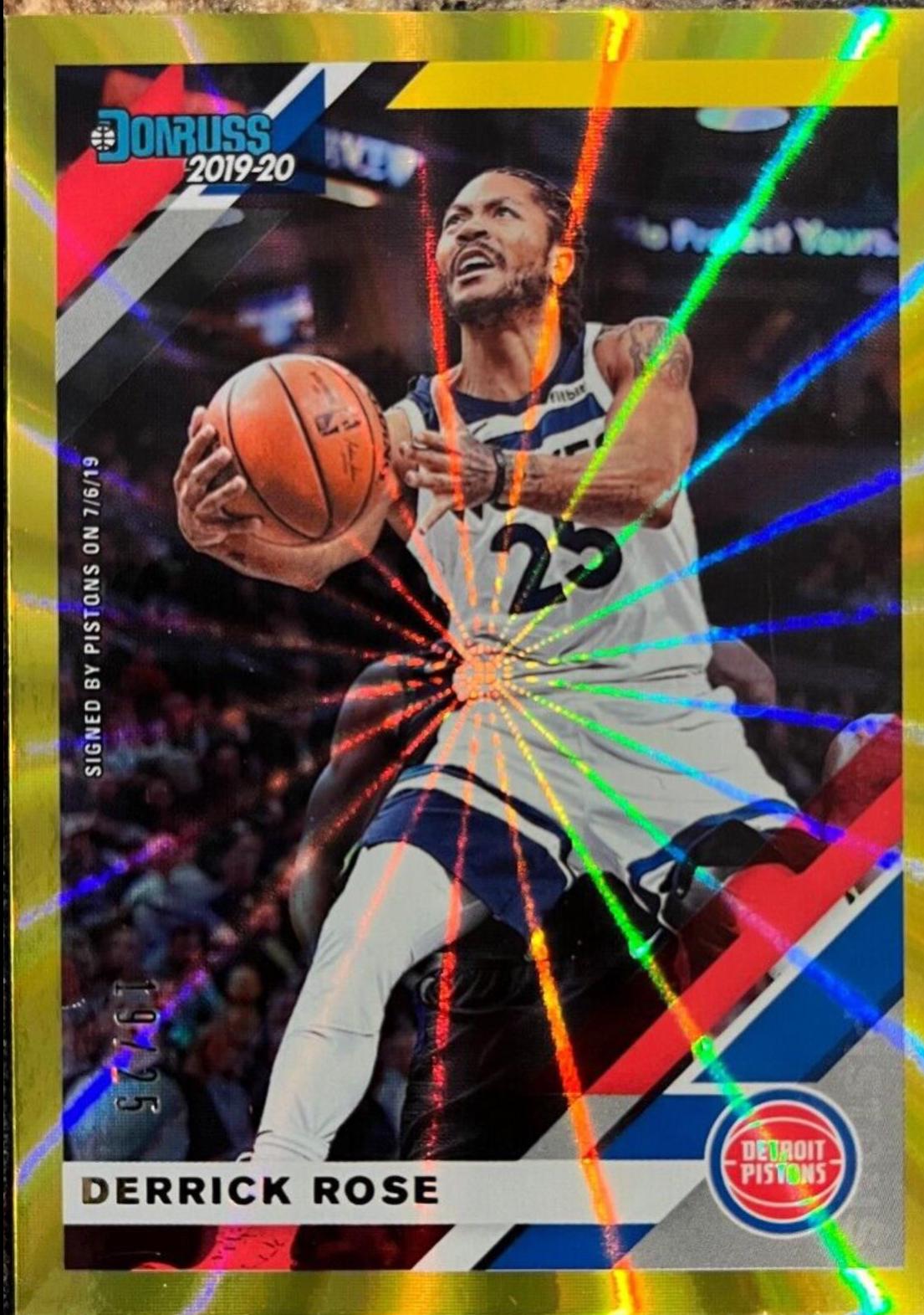 Derrick Rose [Yellow Laser] #121