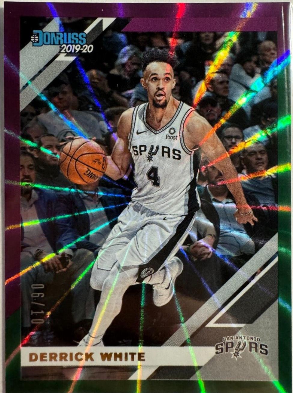 Derrick White [Purple, Green Laser] #182