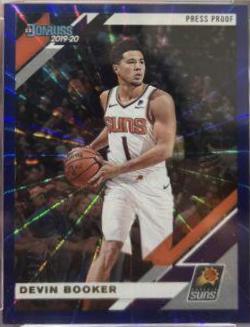 Devin Booker [Press Proof Blue Laser] #159