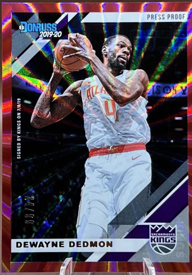 Dewayne Dedmon [Press Proof Red Laser] #6