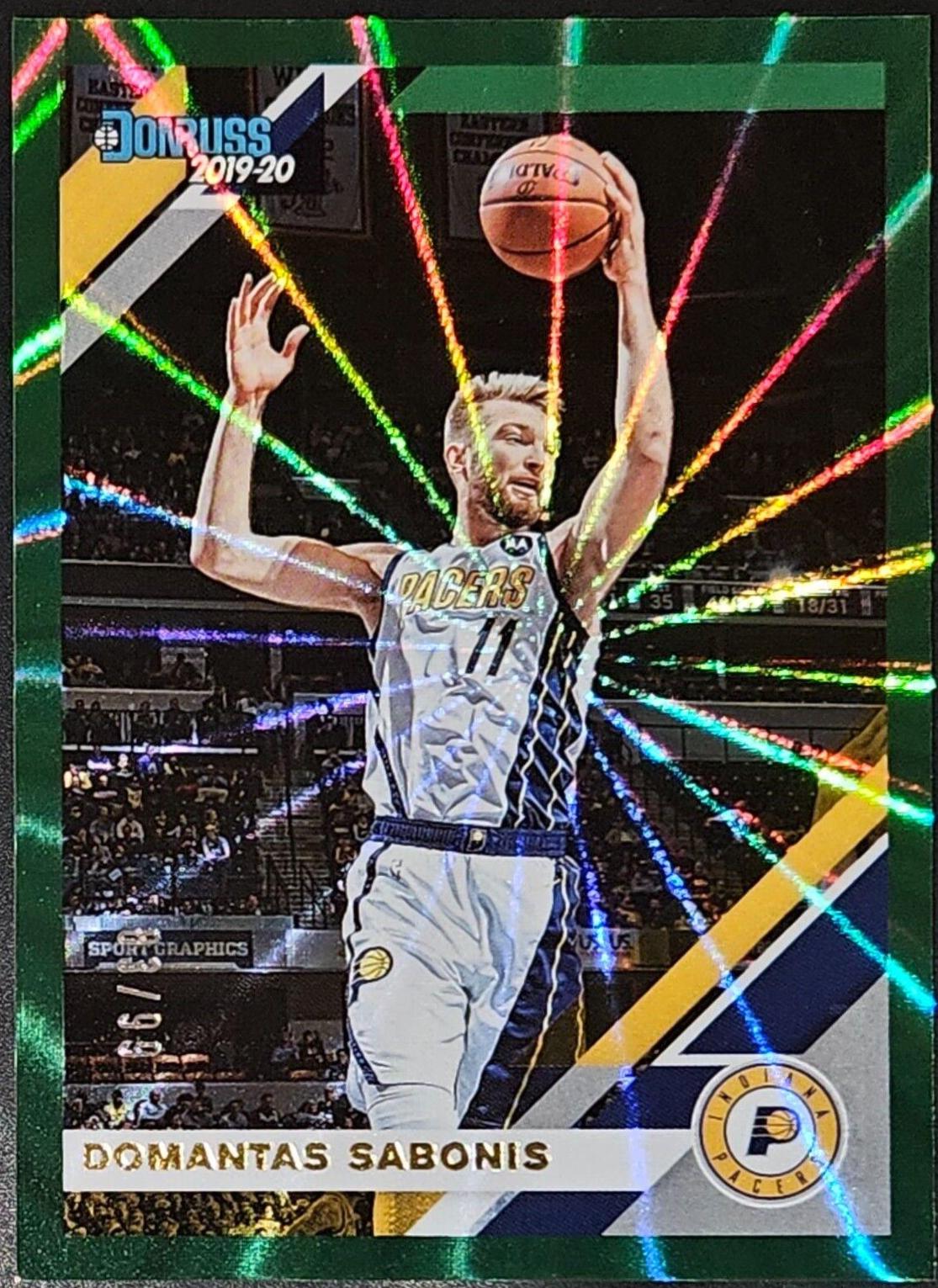 Domantas Sabonis [Green Laser] #83