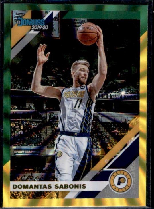 Domantas Sabonis [Green, Yellow Laser] #83