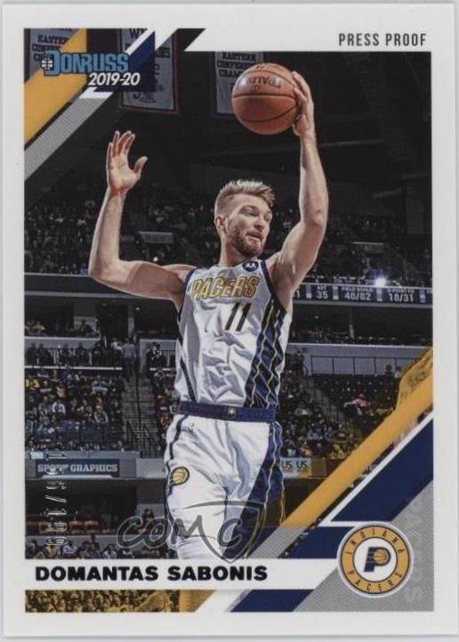 Domantas Sabonis [Press Proof Purple] #83