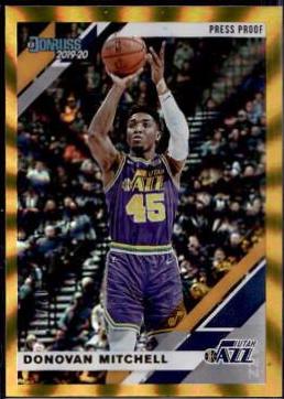 Donovan Mitchell [Press Proof Gold Laser] #193