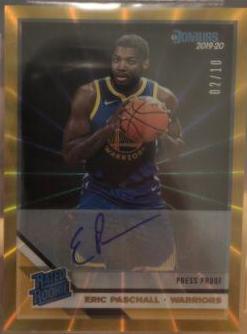 Eric Paschall [Press Proof Gold Laser] #238