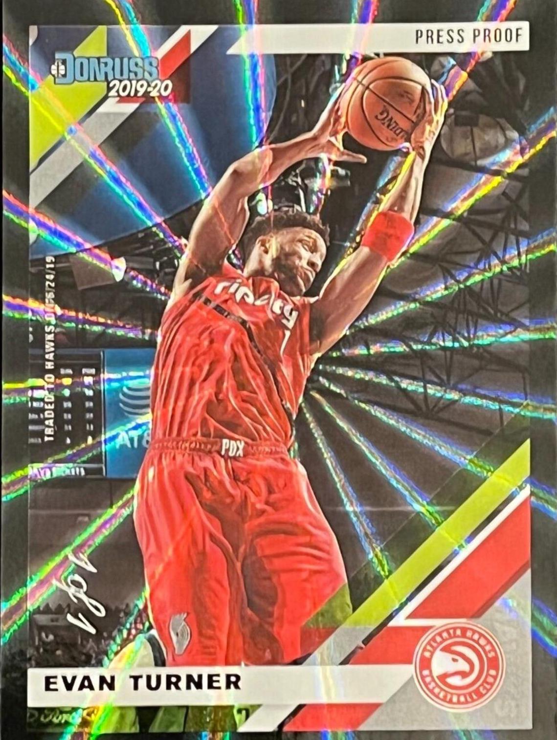 Evan Turner [Press Proof Gold Laser] #166