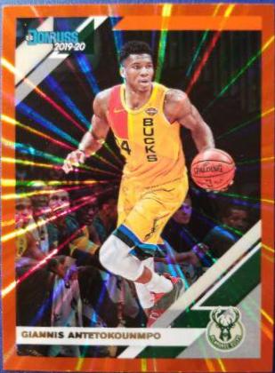 Giannis Antetokounmpo [Orange Laser] #113