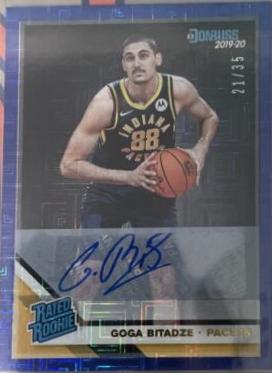 Goga Bitadze [Signature Blue Infinite] #217