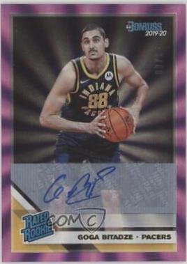 Goga Bitadze [Signature Purple Laser] #217