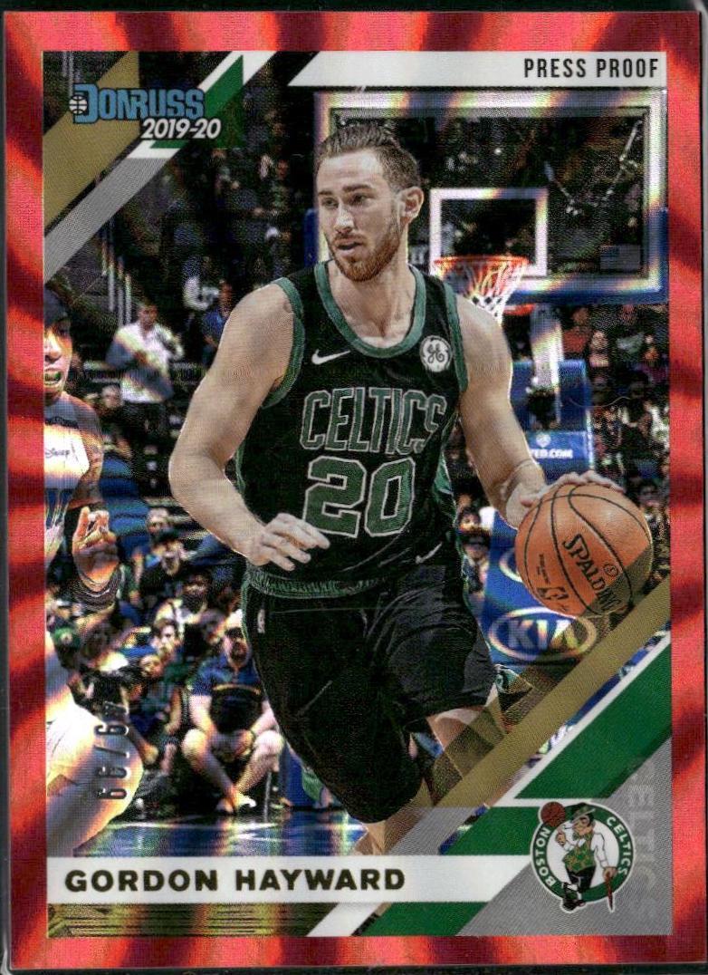 Gordon Hayward [Press Proof Red Laser] #9