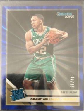 Grant Williams [Press Proof Blue Laser] #221